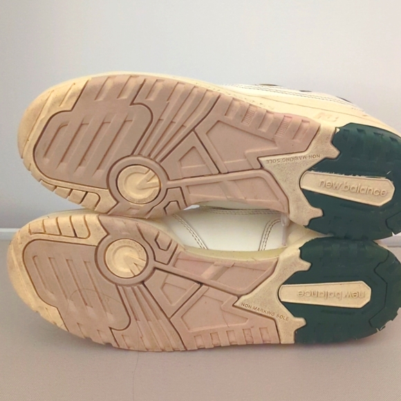 Aime Leon Dore X550 Men's New Balance  Size 10 Green & Yellow - Picture 4 of 5